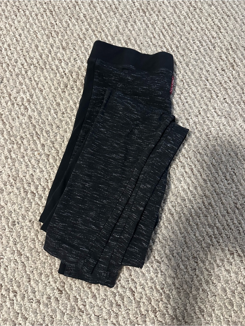 Hardtail Forever Black Marled Active Leggings